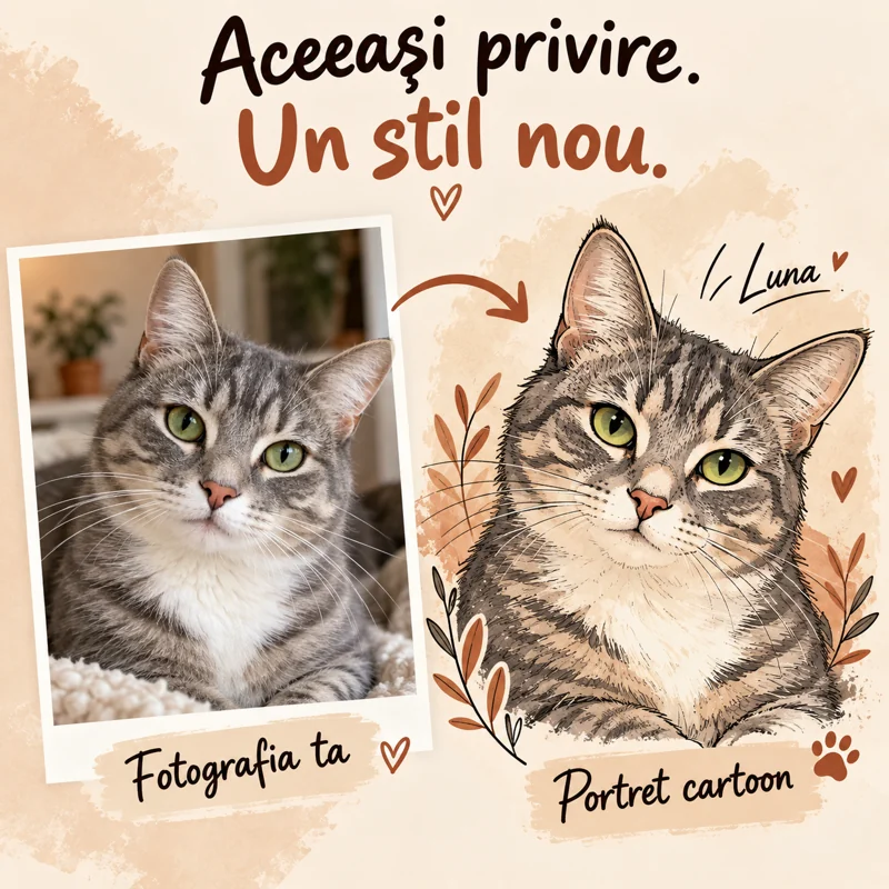 Fotografie și portret artistic de pisică