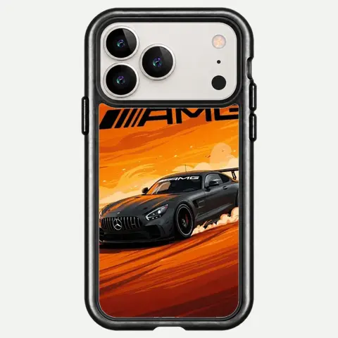 Design Orange AMG Speed Poster