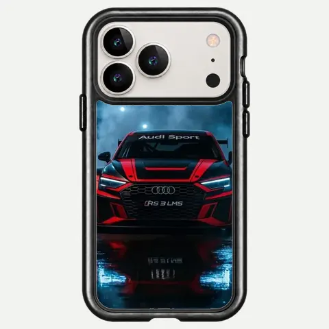 Design Audi Sport Red Smoke