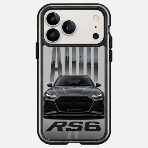 Design Audi RS6 Minimal Poster