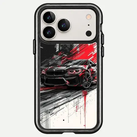 Design Red Brush BMW Power