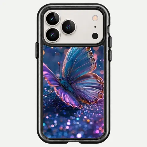 Design Blue Butterfly Glimmer