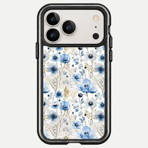 Design Blue Wildflower Toile