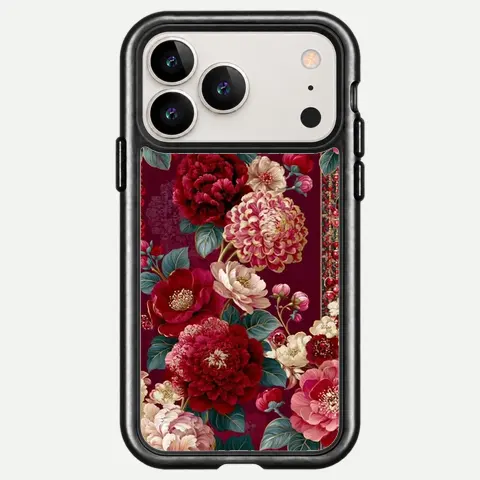 Design Crimson Peony Tapestry