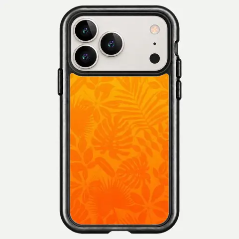 Design Golden Tropical Silhouette