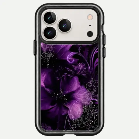 Design Gothic Violet Bloom