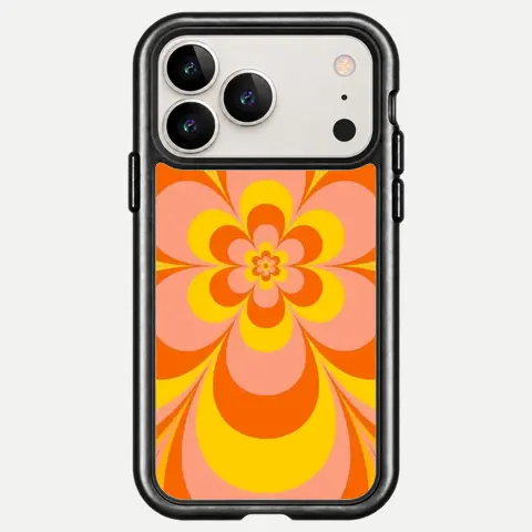 Design Groovy Orange Bloom