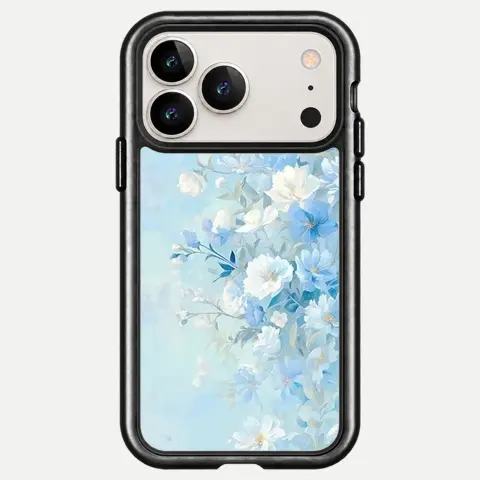 Design Ice Blue Floral Whisper