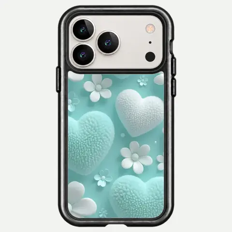 Design Mint Heart Daisy Softness