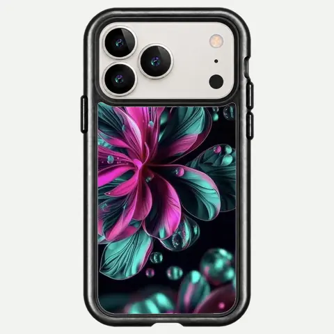 Design Neon Tropical Petals
