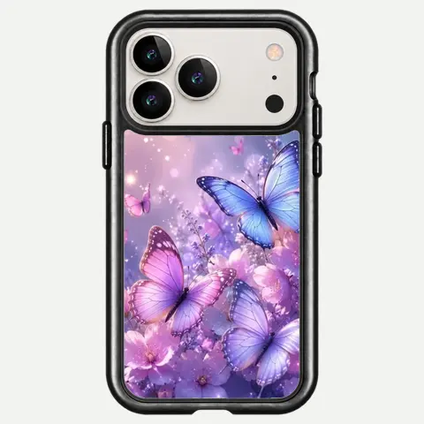 Design Pastel Butterfly Glow