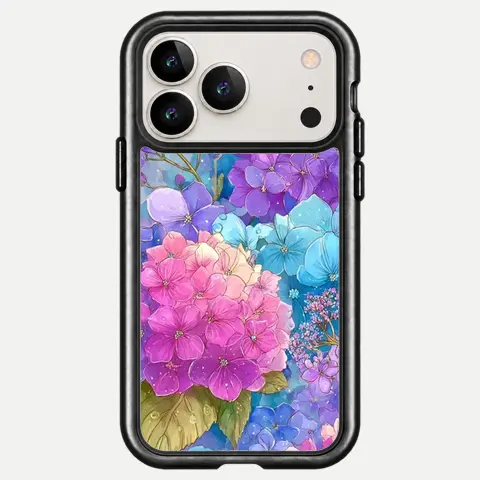Design Pink Aqua Hydrangea