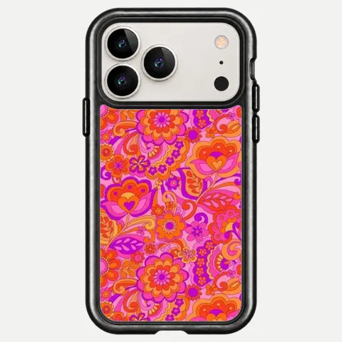 Design Pink Paisley Flower Pop