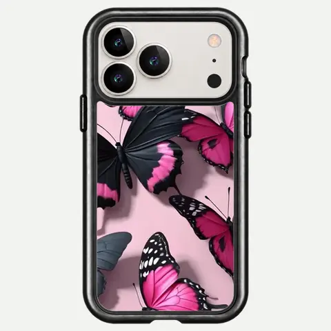 Design Pink Swallowtail Parade
