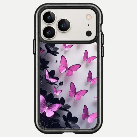 Design Pink Wing Silhouette