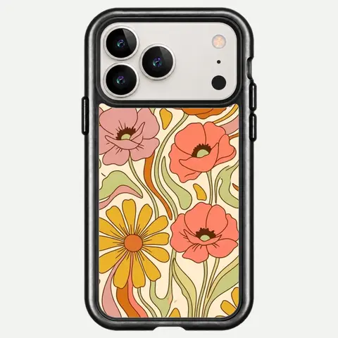 Design Retro Poppy Sunshine