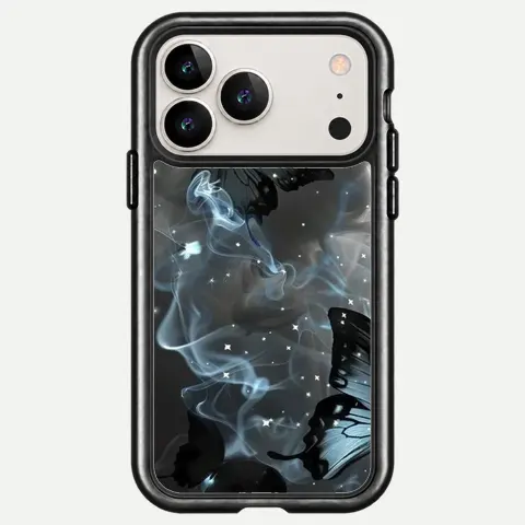 Design Silver Smoke Butterflies