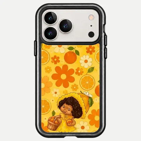 Design Sunny Retro Flower Girl