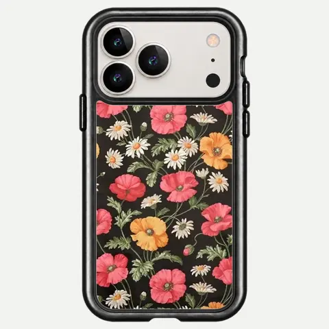 Design Vintage Rose Night Pattern