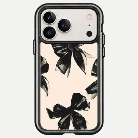 Design Black Ribbon Cream Couture