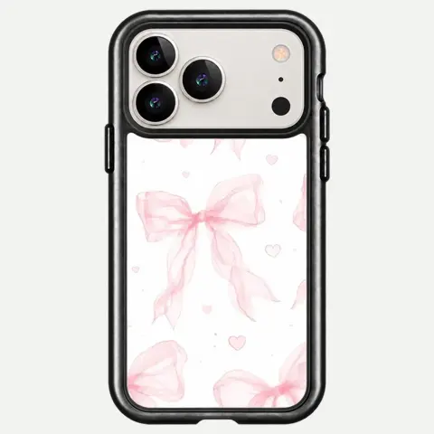 Design Blush Ribbon Watercolor