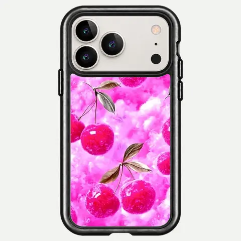 Design Hot Pink Cherry Splash