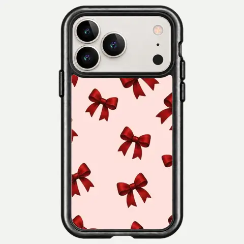 Design Scarlet Bow Blush Print