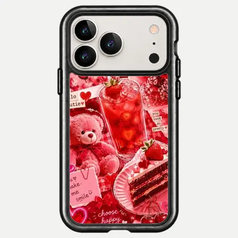 Design Strawberry Love Collage