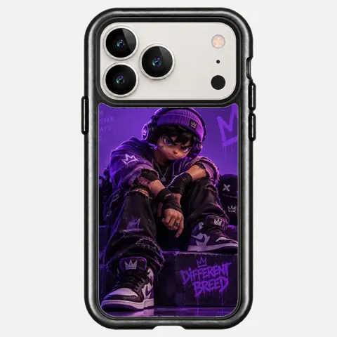Design Purple Hoodie Afterhours