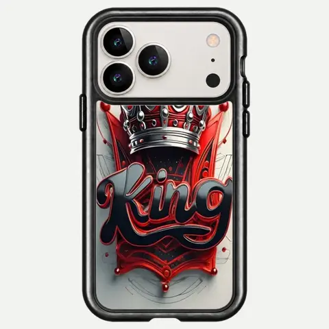 Design Red Crown King