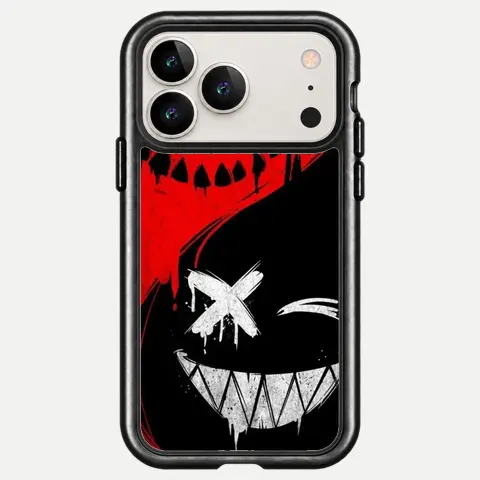 Design Red White Grin Duel