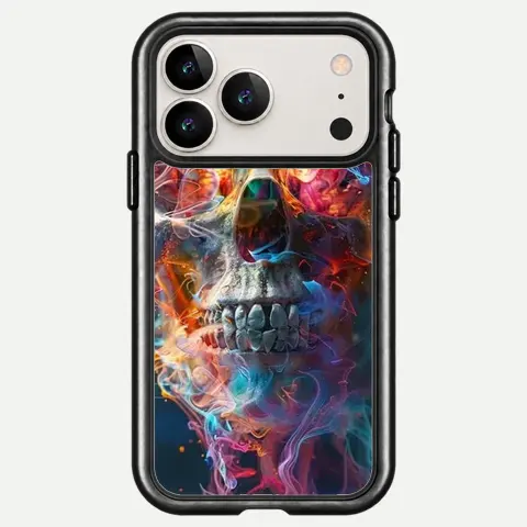 Design Watercolor Skull Surge