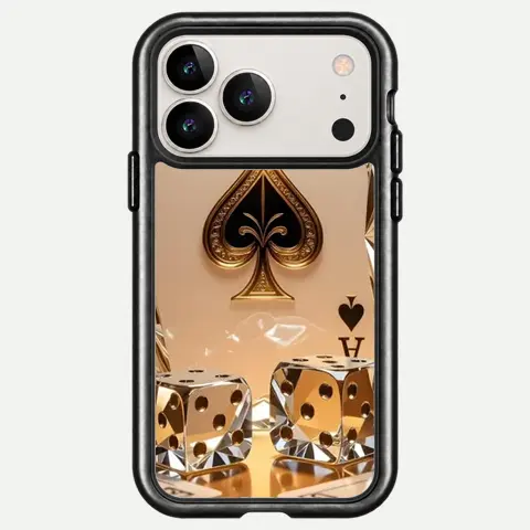 Design Champagne Ace Dice