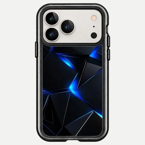 Design Electric Blue Facets