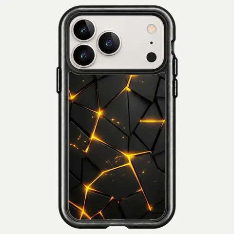Design Golden Obsidian Fracture