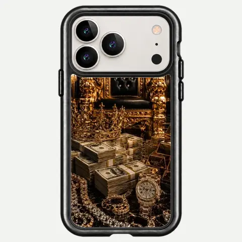 Design Golden Wealth Throne