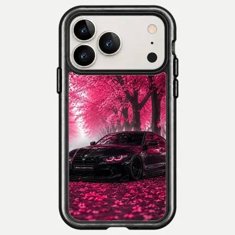 Design Pink Forest Night Drive