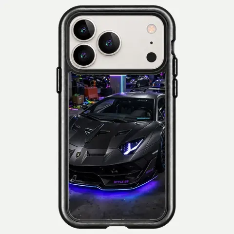 Design Purple Garage Supercar