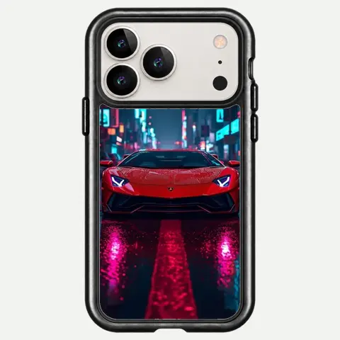 Design Red Neon Boulevard