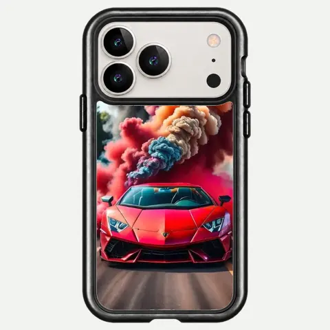 Design Red Supercar Colorstorm