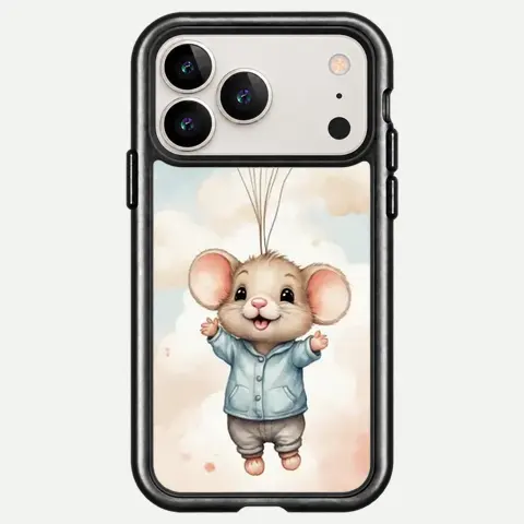 Design Mouse Balloon Smile