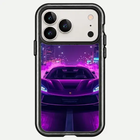 Design Purple Night Supercar