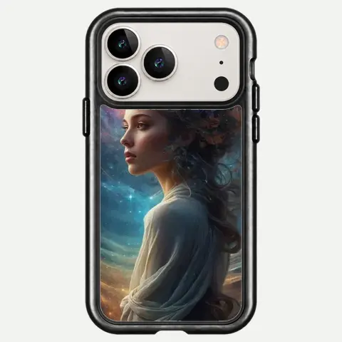 Design Floral Cosmic Portrait