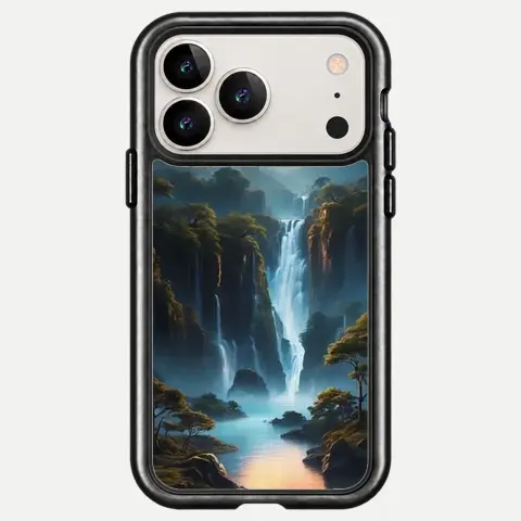 Design Pink Moon Waterfall