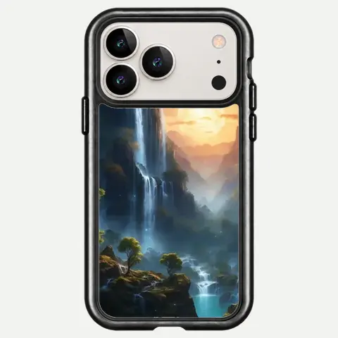 Design Golden Sunset Falls