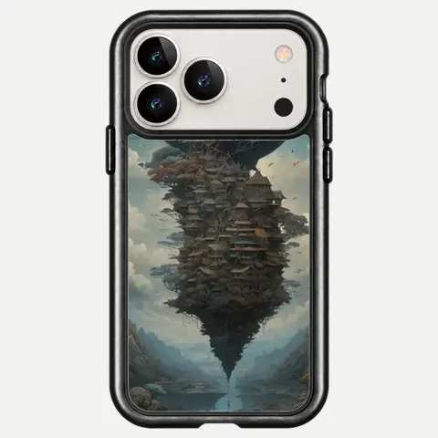Design Floating Rock Planet