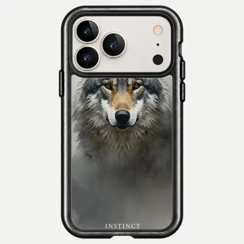 Design Instinct Wolf Portrait