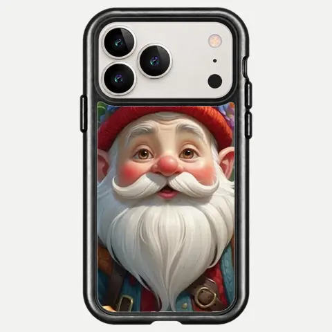 Design Floral Gnome Smile