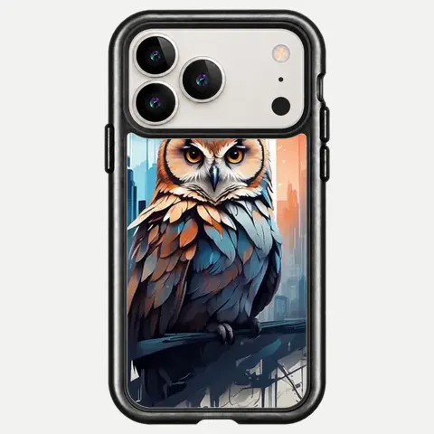 Design Color Splash Owl