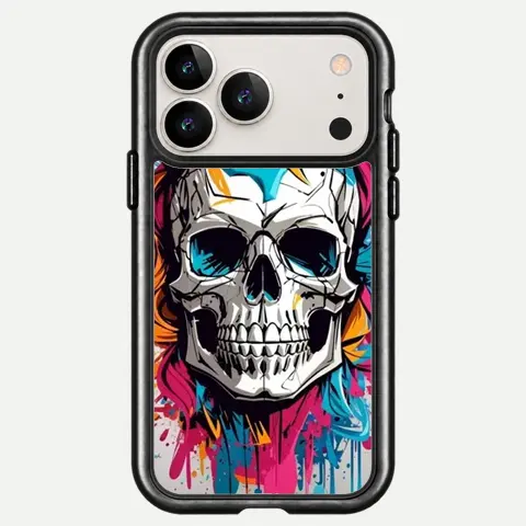 Design Golden Crown Skull